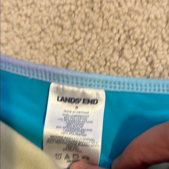 Lot of 3 Lands End Girls Swim Skirts - Pink, Blue, Star , Sky - Picture 2 of 9